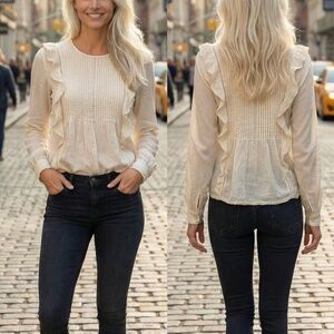 Wilfred Frilly Top Cream